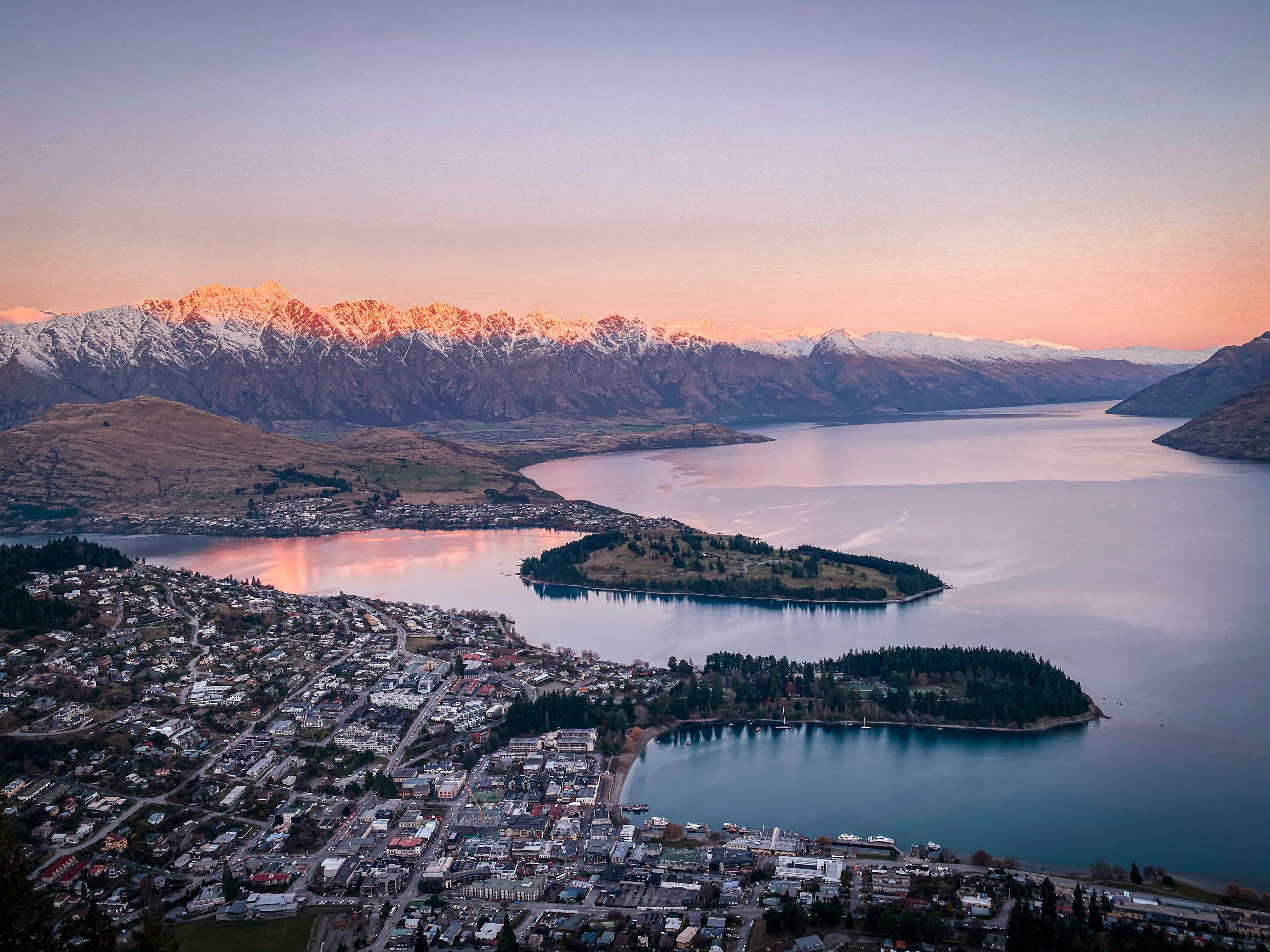 Queenstown golden hour