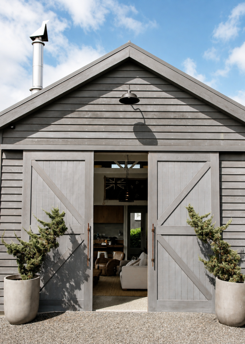 Boathouse outside